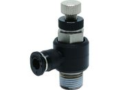 PISCO/スピードコントローラ エルボ メーターイン制御チューブ4ネジR1/8 JSC4-01B