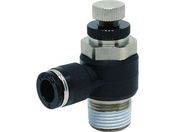 PISCO/スピードコントローラ エルボ メーターイン制御チューブ8ネジR3/8 JSC8-03B