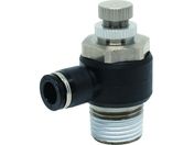 PISCO/スピードコントローラ エルボ メーターアウト制御チューブ8ネジR1/2 JSC8-04A
