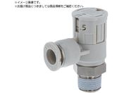 PISCO/スピードコントローラダイヤル付タイプ エルボ メーターアウト制御 低流量タイプ φ10用 接続口径R1/2 JSGC10-04ALW