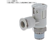 PISCO/スピードコントローラダイヤル付タイプ エルボ メーターアウト制御 流量:標準タイプ JSGC8-02AW