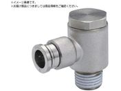 PISCO/チューブフィッティングブラスユニバーサルエルボ チューブ12ネジR3/8ゴムHNBRカバー無 KH12-03-1
