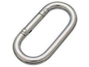 水本/リングキャッチ ステンレス カラビナジュニア 線径10mm 長さ80mm 使用荷重1.32kN KJR-1