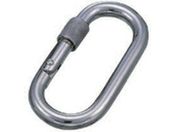 水本/リングキャッチ ステンレス カラビナジュニア 線径10mm 長さ80mm 使用荷重2.11kN KJR-2