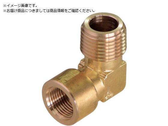 ●接続口径Ｄ１：Ｒ３／８●接続口径Ｄ２：Ｒｃ１／２●タイプ：エルボ●使用流体：水、空気、油、他材質に悪影響のない物。●流体温度（℃）：−５０〜１５０℃●使用圧力：６．９０ＭＰａ●黄銅（Ｃ３７７１）