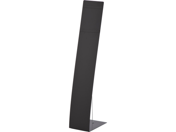 ●外寸法：幅２１５×奥行３４０×高さ１１７０ｍｍ●材質：本体／スチール（粉体塗装）、床設置面クッション材／ポリウレタンゴム、マグネットバー／スチール（粉体塗装）、マグネット●質量：６．５ｋｇ●カラー：