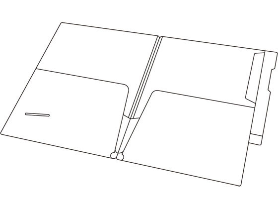 カルテフォルダー　見出し紙　セット　HK2001 HK2101 カルテフォルダー（フラップ付）シングル＜縦型＞ - 株式会社リヒトラブ