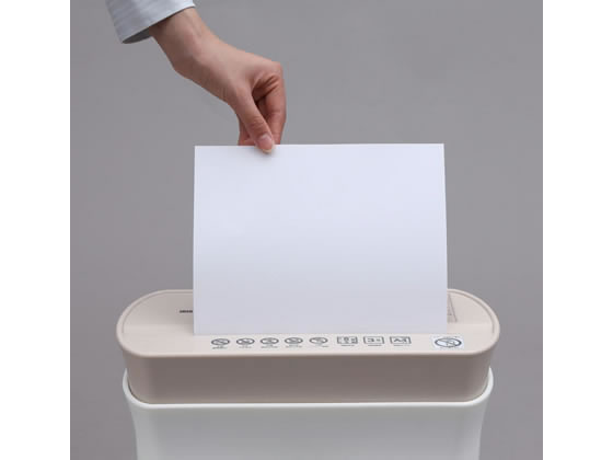 アイリスオーヤマ パーソナルシュレッダー アイボリー P8GC-C