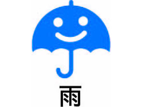 ●印面デザイン：雨●インキ色：ブルー●フリクションインキ●方式：浸透印、キャップ式●補充インキはご用意しておりません。