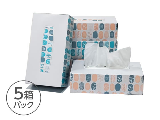 Forestway ティッシュペーパー ノルディック 200組 5個 通販