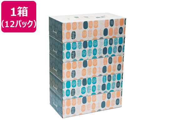 Forestway ティッシュペーパー ノルディック 200組 5個×12パック 通販