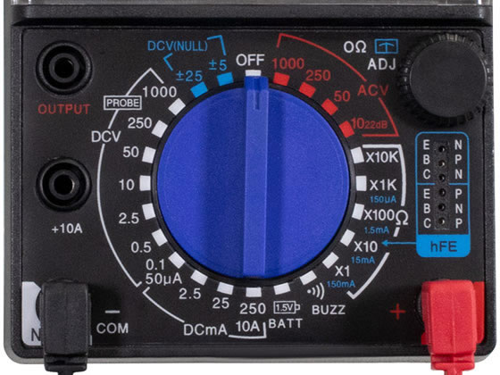 朝日電器 アナログテスター CX-07 通販【フォレストウェイ】