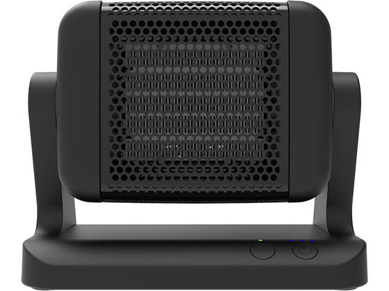 トップランド コンパクトセラミックヒーター 300W ブラック SCCH25-BK