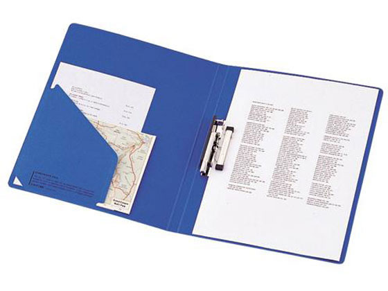 代引不可/(業務用100セット) LIHITLAB パンチレスファイルZ式/レバーファイル 〔A4/タテ型〕 F-367-4 黄/代引不可