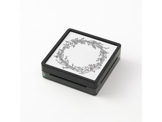 ミドリ(デザインフィル) スタンプ 浸透印 リース柄 35403006 通販