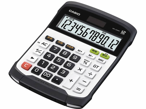 カシオ計算機 防塵・防水電卓 WD-320MT-N 通販【フォレストウェイ】