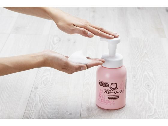 シャボン玉販売 ベビーソープ 泡タイプ 本体 450mL 通販