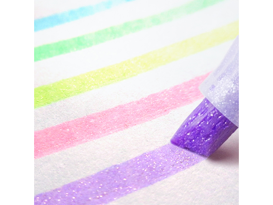 ゼブラ ラメ入りラインマーカー キラリッチ 紫 WKS18-PU 通販