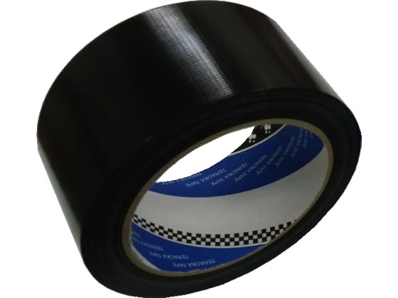 寺岡製作所 P-カットテープ養生用 黒 50mm×25m No.4140 通販