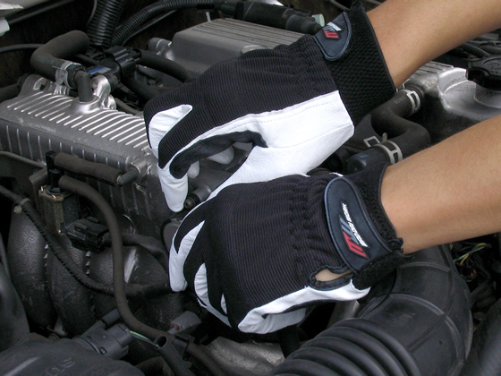 ミタニコーポレーション ブタ革手袋#FP-001フィットンPRO L