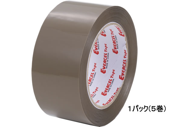 ●色：茶●サイズ：幅５０ｍｍ×長さ５０ｍ●厚さ：０．０９０ｍｍ●販売単位：１パック（５巻）