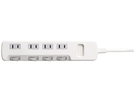 正規代理店】 エレコム 可愛らし T-E5A-2630WH 電源タップ 3m