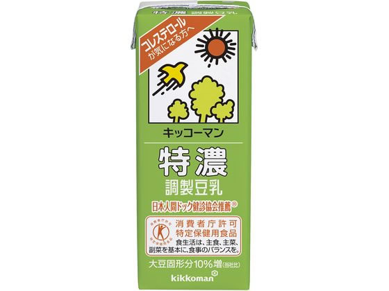 キッコーマンソイフーズ 特濃調製 豆乳 200ML 319690 通販