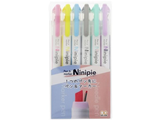 3 Colors Set Sun-Star Pen and Marker Ninipie S4539648 