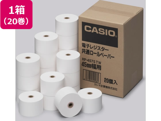 �J�V�I ���W�X�^�[�p���[���y�[�p�[ 45mm�~75mm 20���� RP-4575-TW