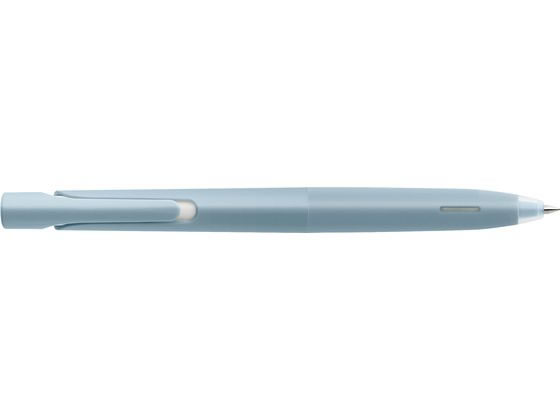 ゼブラ エマルジョンボールペン ブレン 0.5mm ライトブルー軸 黒インク 
