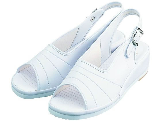 KAZEN WLD �i�[�X�T���_�� 22.5cm �z���C�g 191-08