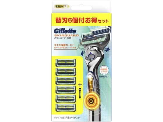 ●電動タイプ●セット内容：本体１個、替刃６個付（うち１個は本体に装着済）生産国：ホルダー／中国、替刃／ドイツ商品区分：化粧品メーカー：プロクター・アンド・ギャンブル・ジャパン株式会社