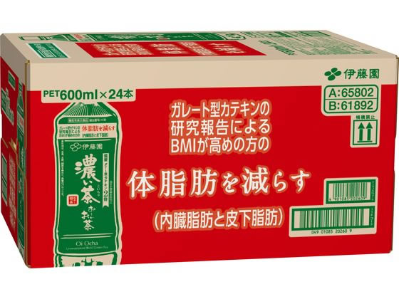 伊藤園 お～いお茶 濃い茶 600mL×24本 通販【フォレストウェイ】