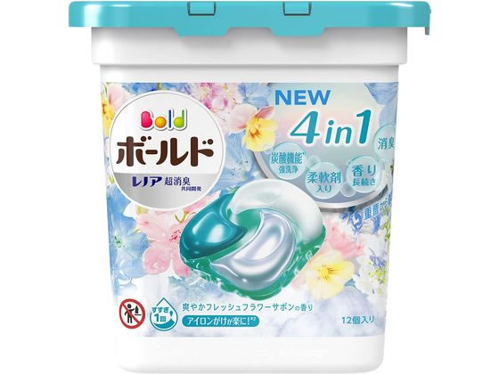 P&G ボールド ジェルボール4D フレッシュフラワーサボン 本体 12個 