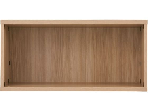 ●商品型番：ＫＫ２−８００４Ｕ●カラー：木目●外寸法：幅７９６×奥行３９５×高さ３９６ｍｍ●有効内寸法：幅７６０×奥行３７８×高さ３５０ｍｍ●棚板寸法：幅７６０×奥行３７６×厚さ２３ｍｍ●材質：木製化