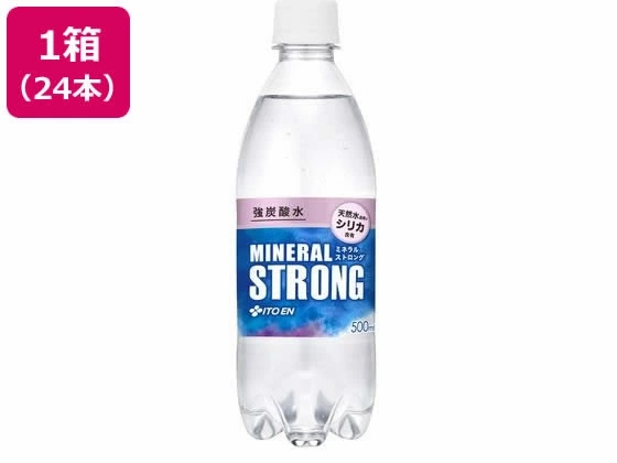 伊藤園 ミネラル ストロング 強炭酸水 500mL×24本 通販【フォレスト