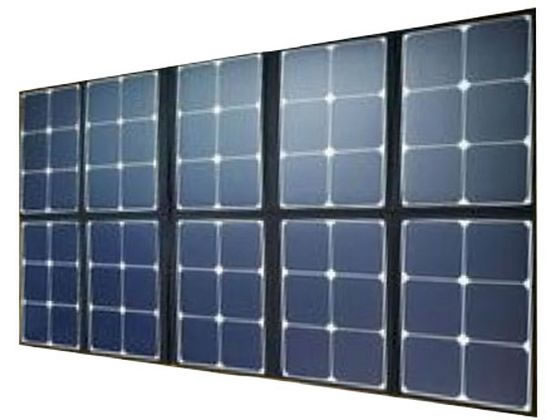 ●種別：単結晶シリコン●最大出力：２００Ｗ●最大出力電圧：３６Ｖ●出力電流：５．５Ａ●開放電圧：４５Ｖ●出力コネクタ：ＭＣ４●折畳めて収納スペースがコンパクトです。●折畳みサイズ：４１５ｘ２９５ｘ７０