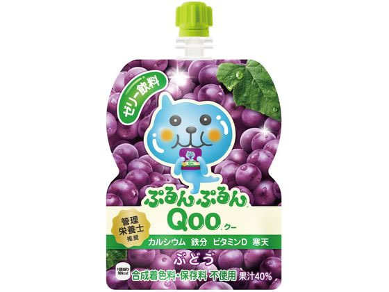 コカ・コーラ ぷるんぷるんQoo ぶどう味 53044 通販【フォレスト