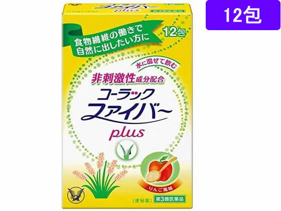 薬)大正製薬 コーラックファイバーplus 12包【第3類医薬品