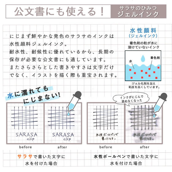 ゼブラ サラサクリップ 0.5mm ブルーグリーン JJ15-BG 通販