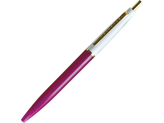 ●軸色：コンビ ホワイト＋パープル●超低粘度油性インク（マッハボール）●ボール径：極細０．５ｍｍ●サイズ：直径１０×全長１４１ｍｍ（クリップ含幅１０×奥行１２×全長１４１ｍｍ）●ノック式●インク色：黒