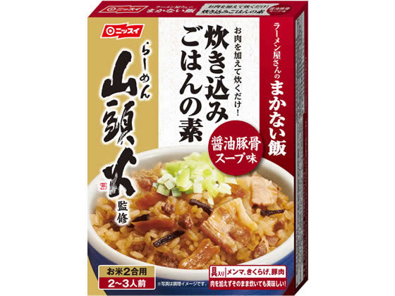 ニッスイ ラーメン屋さんのまかない飯 醤油豚骨スープ味120g ...