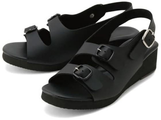 parfait 2�o�b�N���T���_�� �i�[�X�T���_�� 25-3438-0403 L KS-102(�u���b�N)