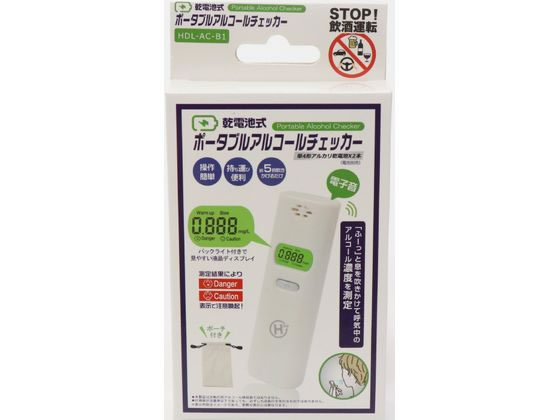 ●本体サイズ：約１０５×３２×１７ｍｍ●本体質量：約２８ｇ（乾電池含まず）●表示：ＬＣＤ（バックライト付き）●センサー：半導体式ガスセンサー●測定範囲：０．０００ｍｇ／Ｌ〜１．０００ｍｇ／Ｌ●表示単位