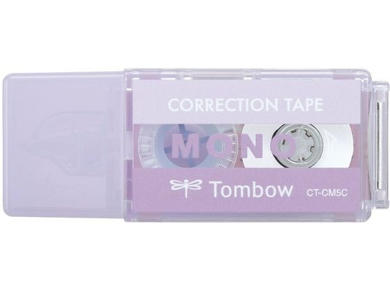 トンボ鉛筆 修正テープ モノポケット パープル CT-CM5C90 通販 トンボ鉛筆 修正テープ モノポケット パープル CT-CM5C90 通販