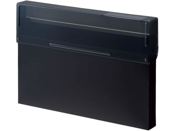 リヒトラブ Noir×noir コングレスケース A4 300枚収容 黒 A5092 通販