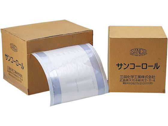 SANKO �T���R�[���[�� RW-250(1��)�ŋۃo�b�O 03-2775-02 250MMX100M(�q�_60MM)