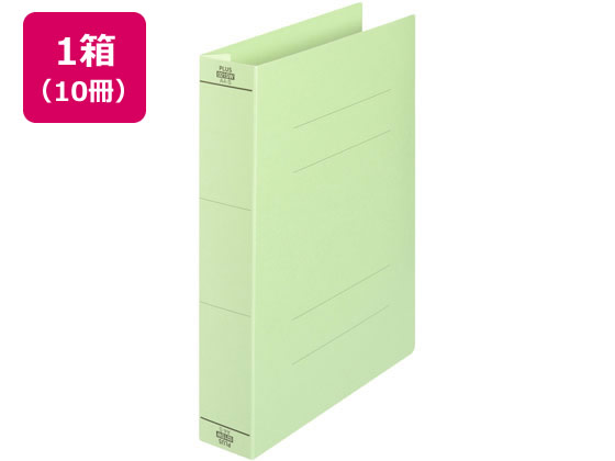 ●表紙色：グリーン●サイズ：Ａ４タテ●外寸法：縦３０２×横２３０ｍｍ●背幅：５３ｍｍ●収容枚数：５００枚●穴数：２穴●穴間隔：８０ｍｍピッチ●樹脂とじ具●ノンステッチ仕様●材質：ファイルカード紙／古紙