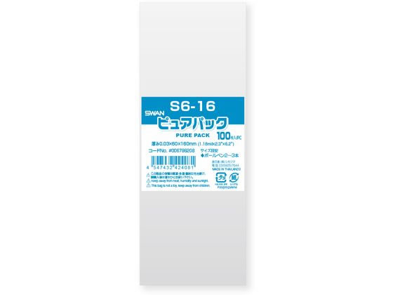 ●サイズ：厚０．０３×幅６０×高１６０ｍｍ●テープなし●食品衛生法規格基準適合商品●注文単位：１パック（１００枚）