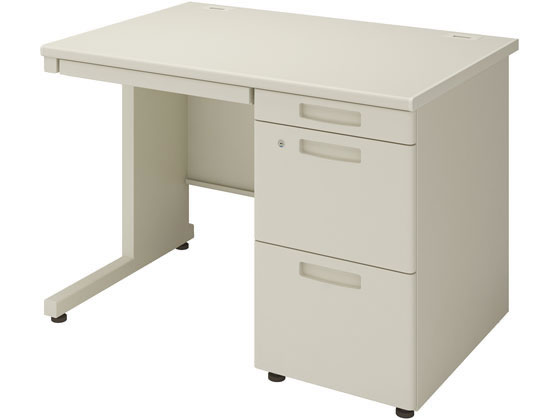 ●品番：TKG-D107F1N3●外寸法：幅１０００×奥行７００×高さ７００ｍｍ●下肢空間寸法：幅５６０×奥行６０５×高さ６２２ｍｍ●引出内寸法：右袖／幅（上段）３２８（中・下段）３１８×奥行（上・中